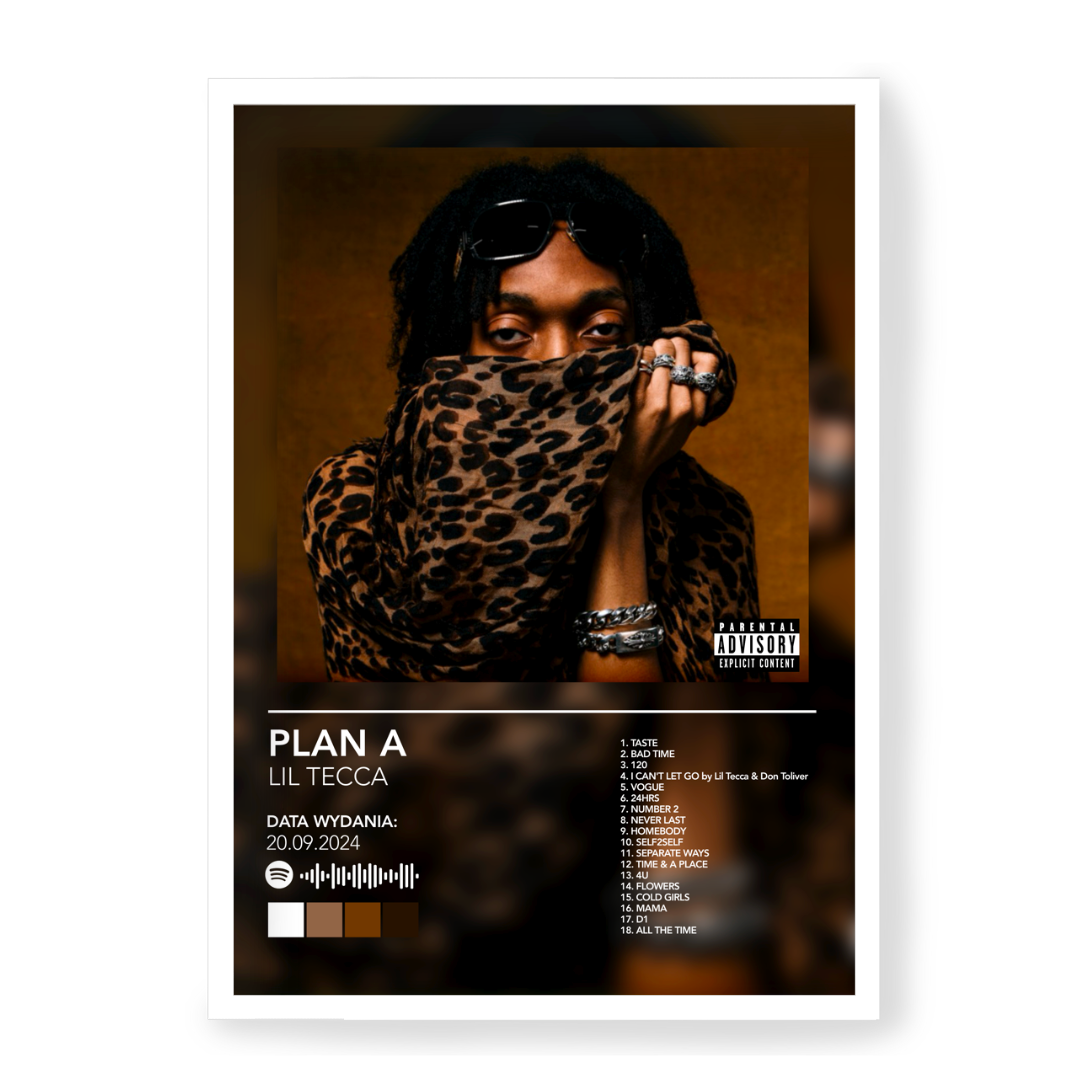 Plakat Lil Tecca Plan A