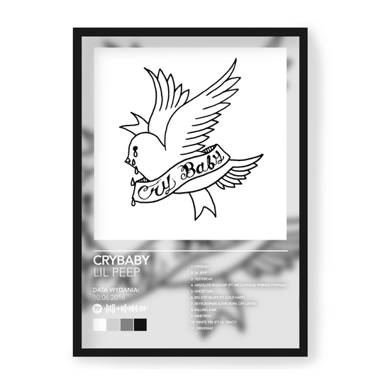 Plakat Lil Peep Crybaby