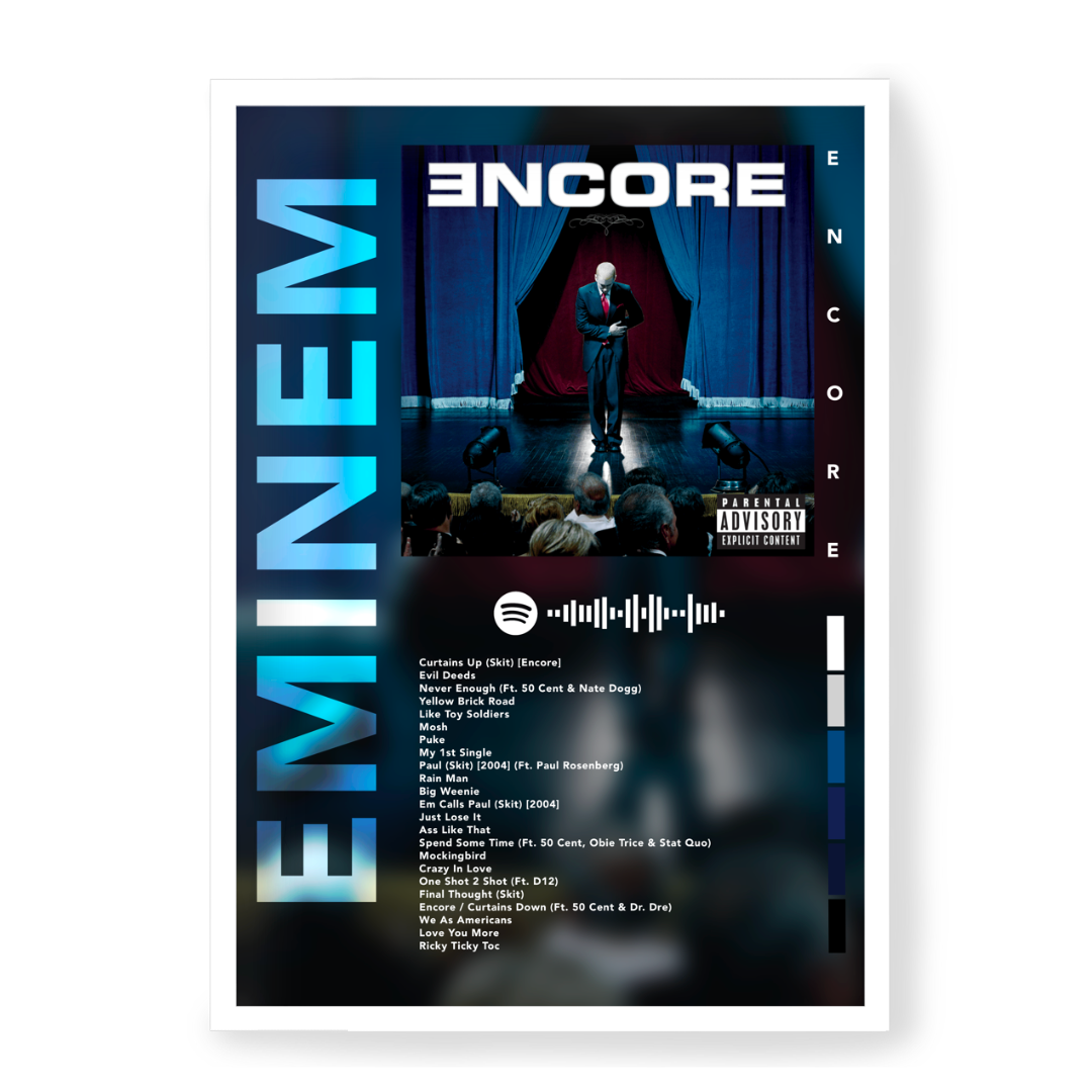 Plakat Eminem Encore