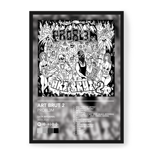 Plakat PRO8L3M Art Brut 2