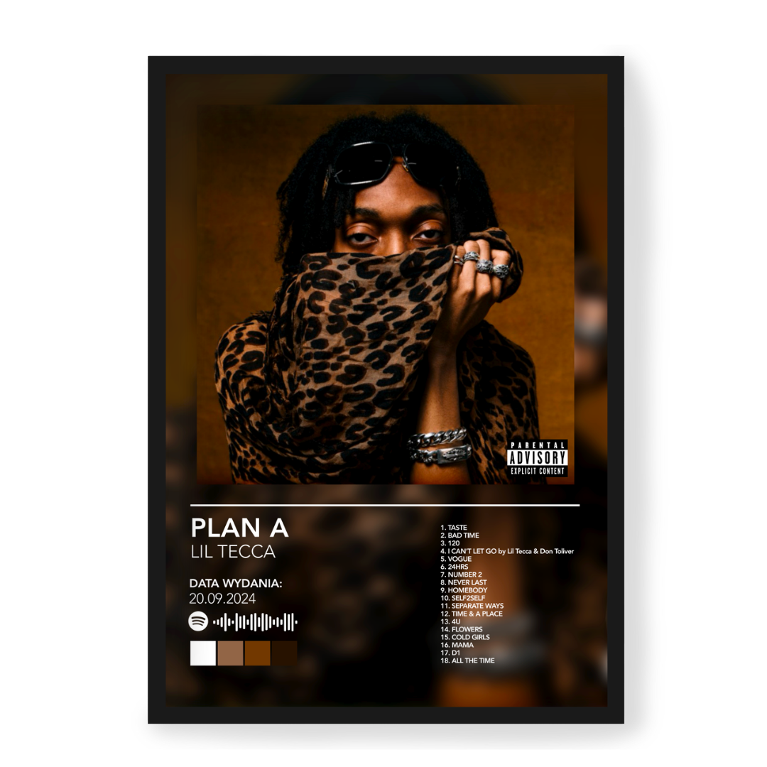Plakat Lil Tecca Plan A
