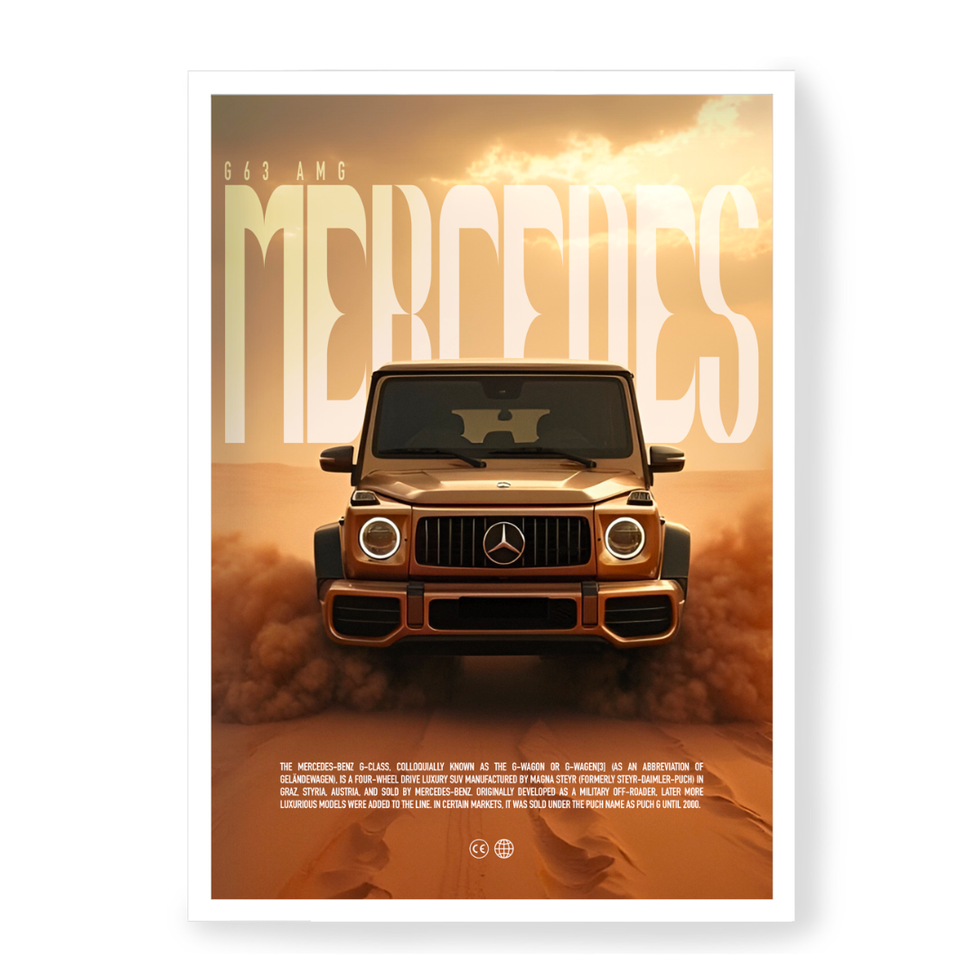 Plakat Mercedes G63