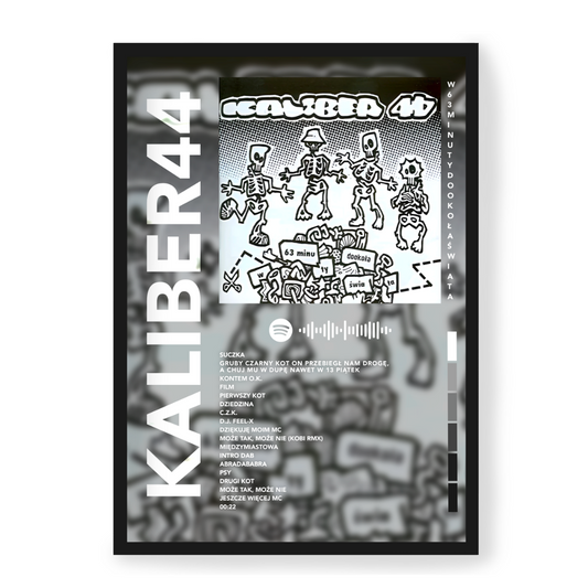 Plakat Kaliber44 63 Minuty Dookoła Świata