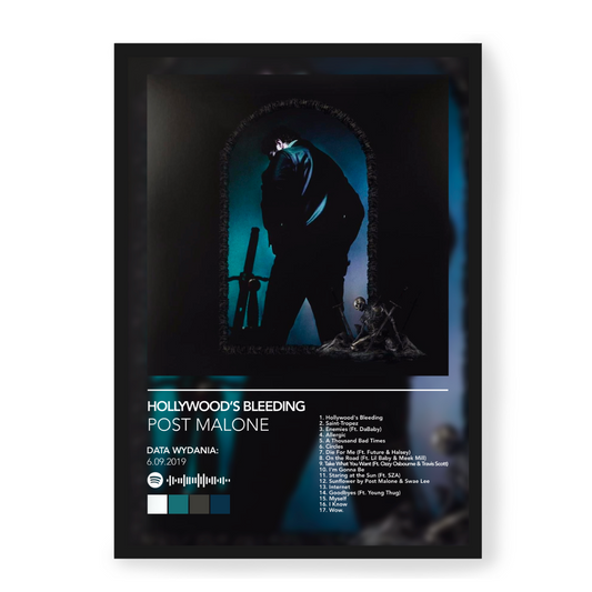 Plakat Post Malone Hollywood's Bleeding