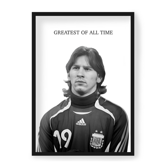 Plakat Lionel Messi GOAT