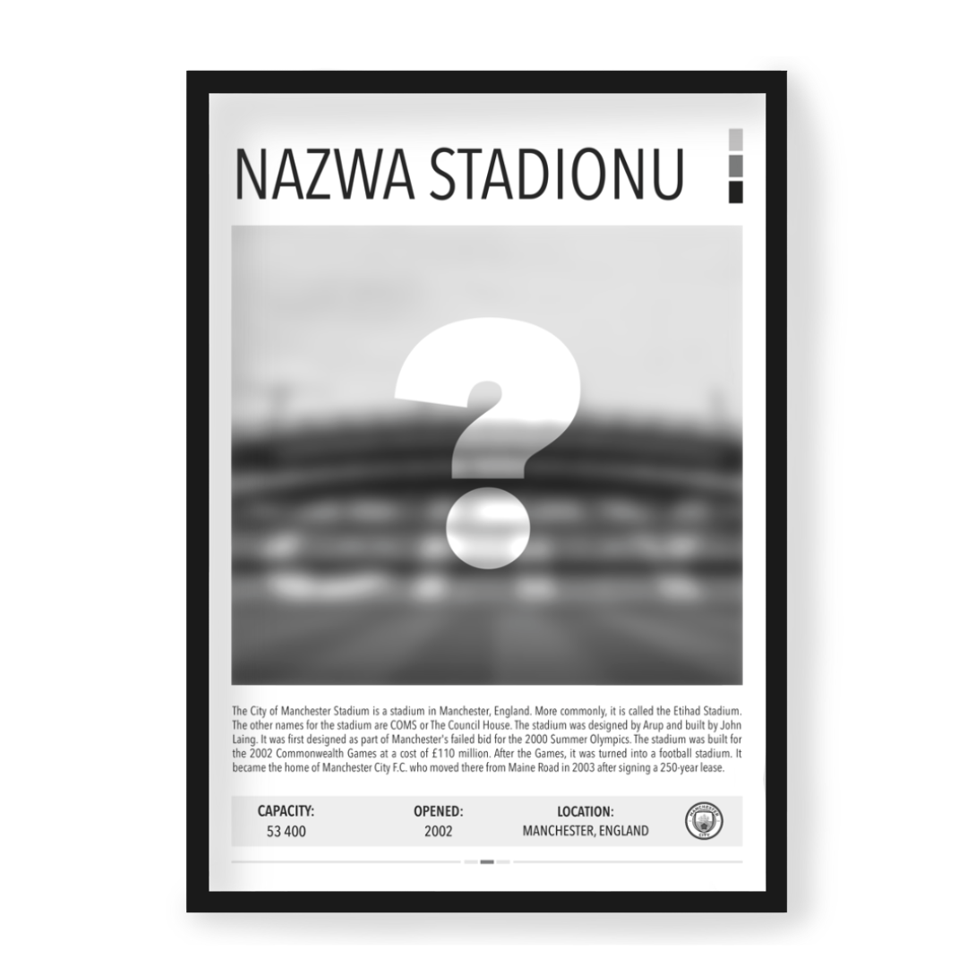 Plakat Własny Stadion