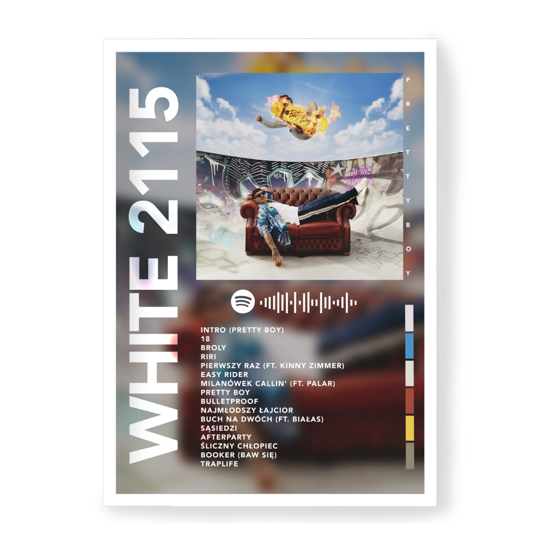 Plakat White 2115 Pretty Boy