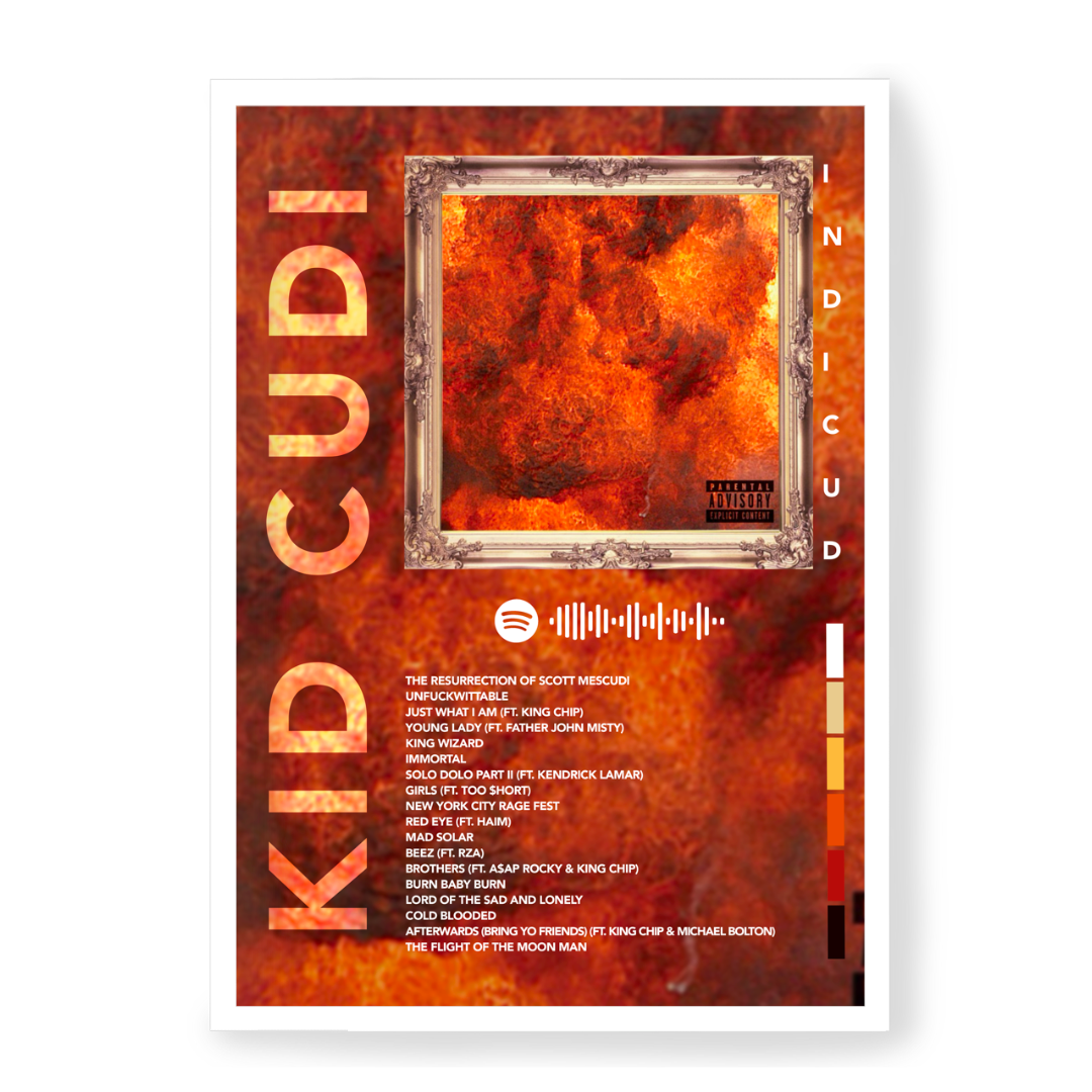 Plakat Kid Cudi Indicudo