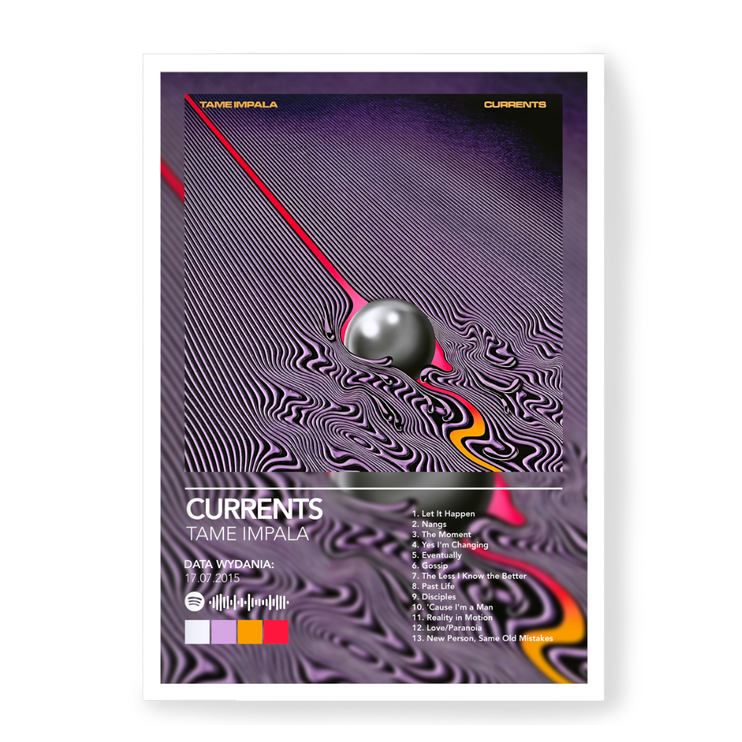Plakat Tame Impala Currents
