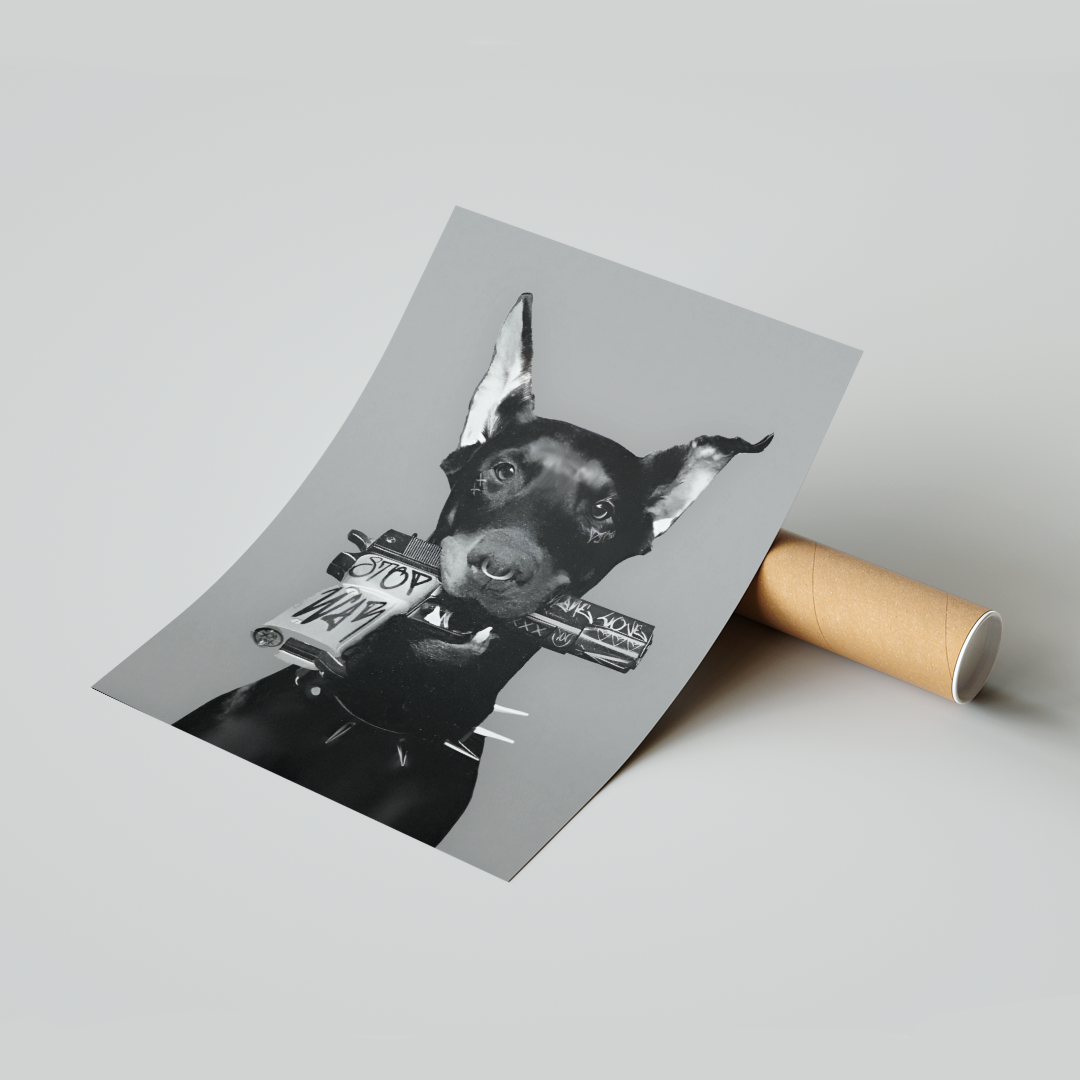 Plakat Doberman