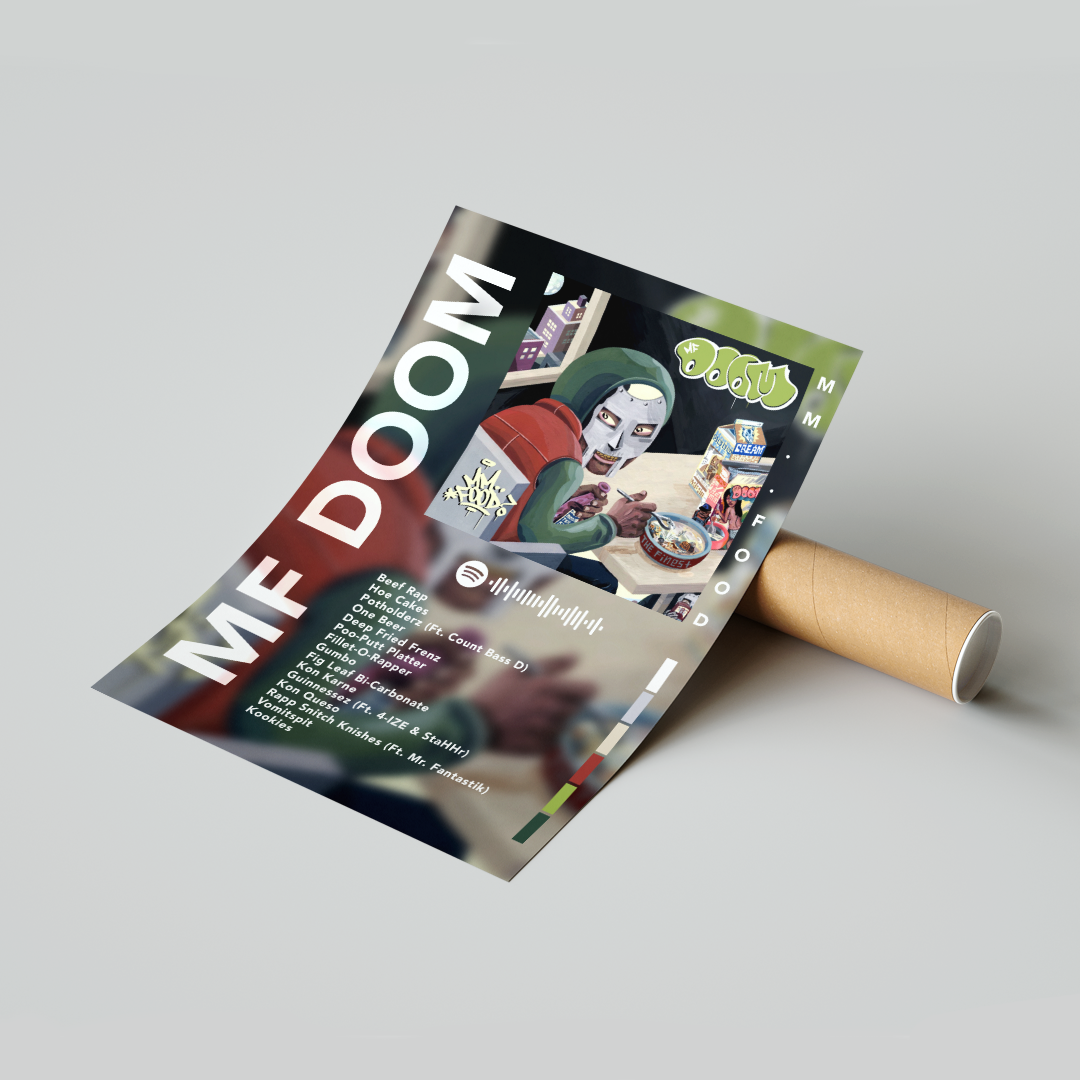 Plakat Mf Doom MM.. Food
