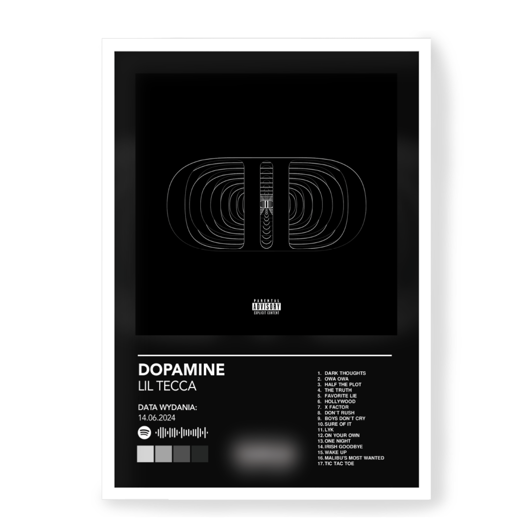 Plakat Lil Tecca Dopamine