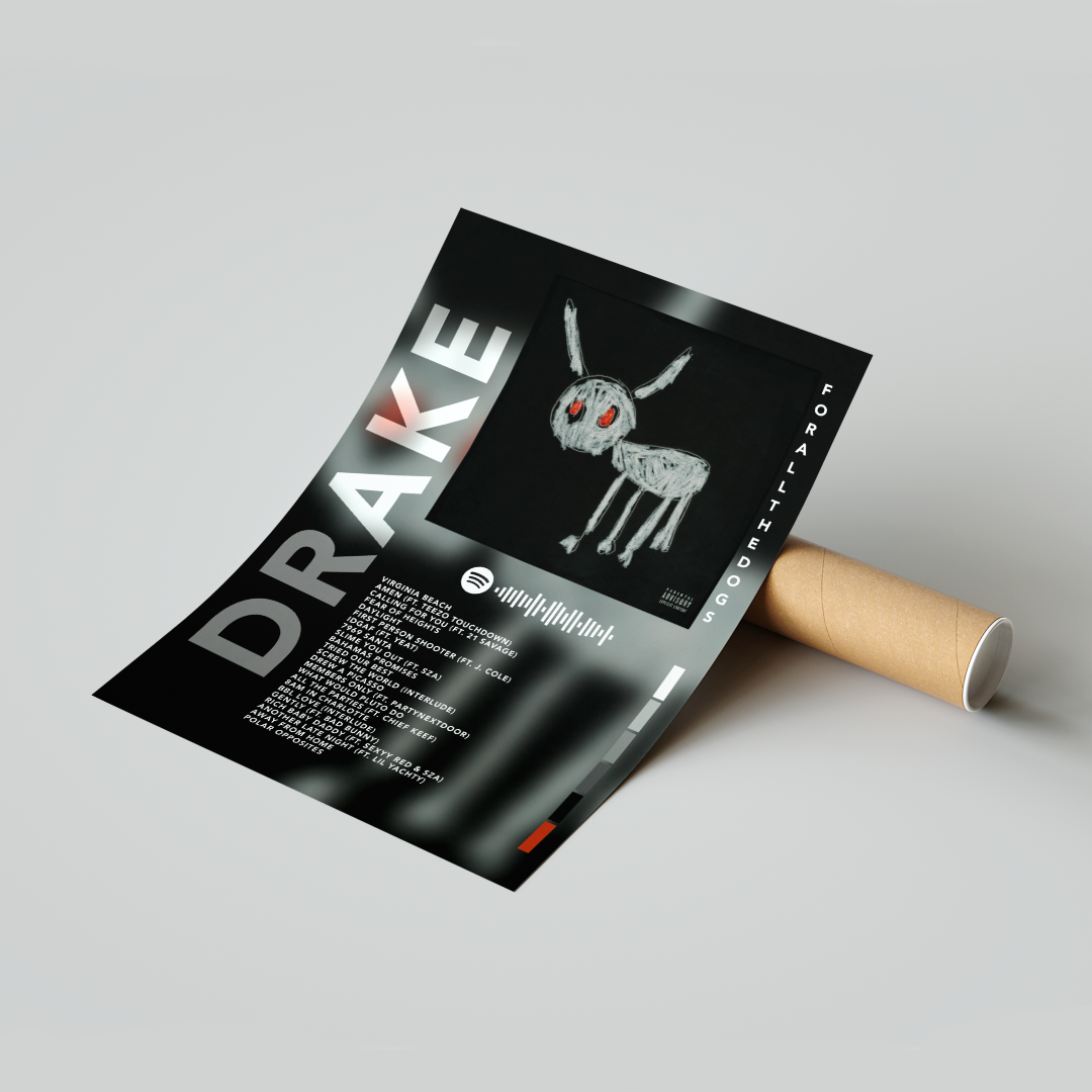 Plakat Drake For All The Dogs