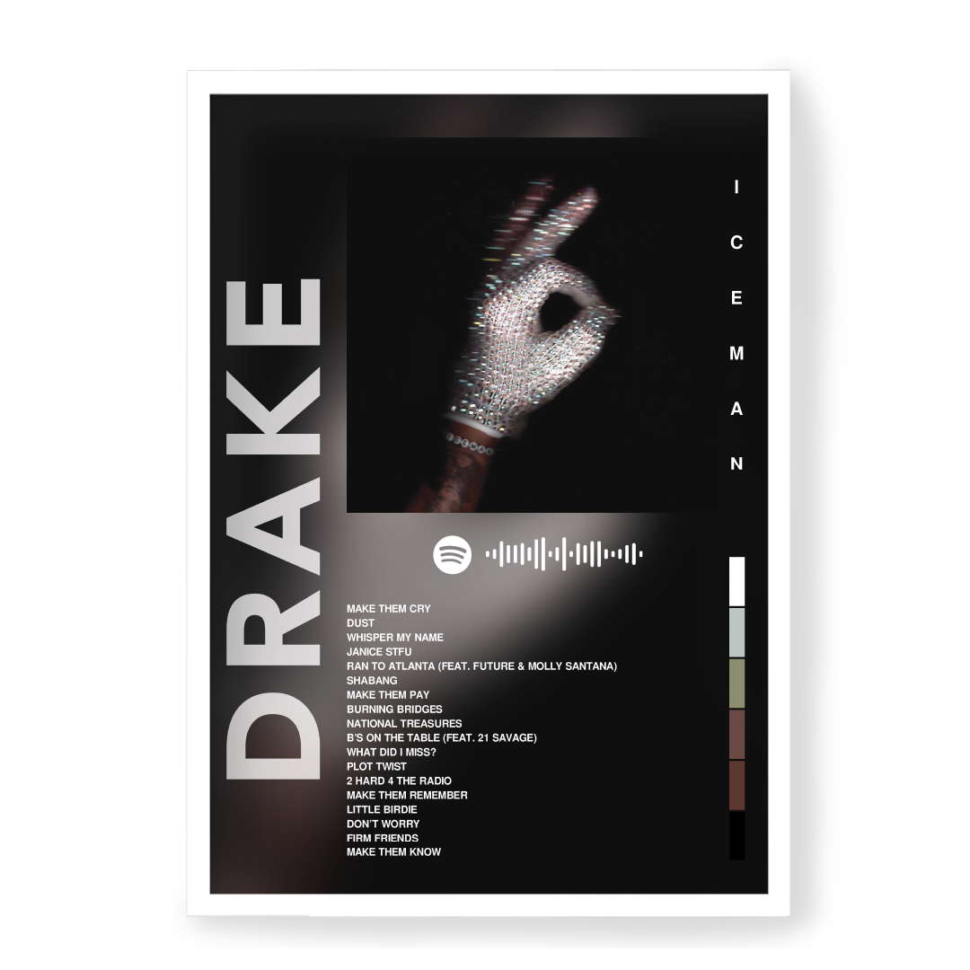 Plakat Drake Iceman