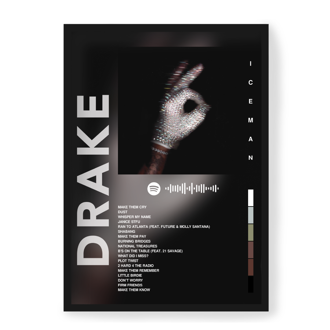 Plakat Drake Iceman
