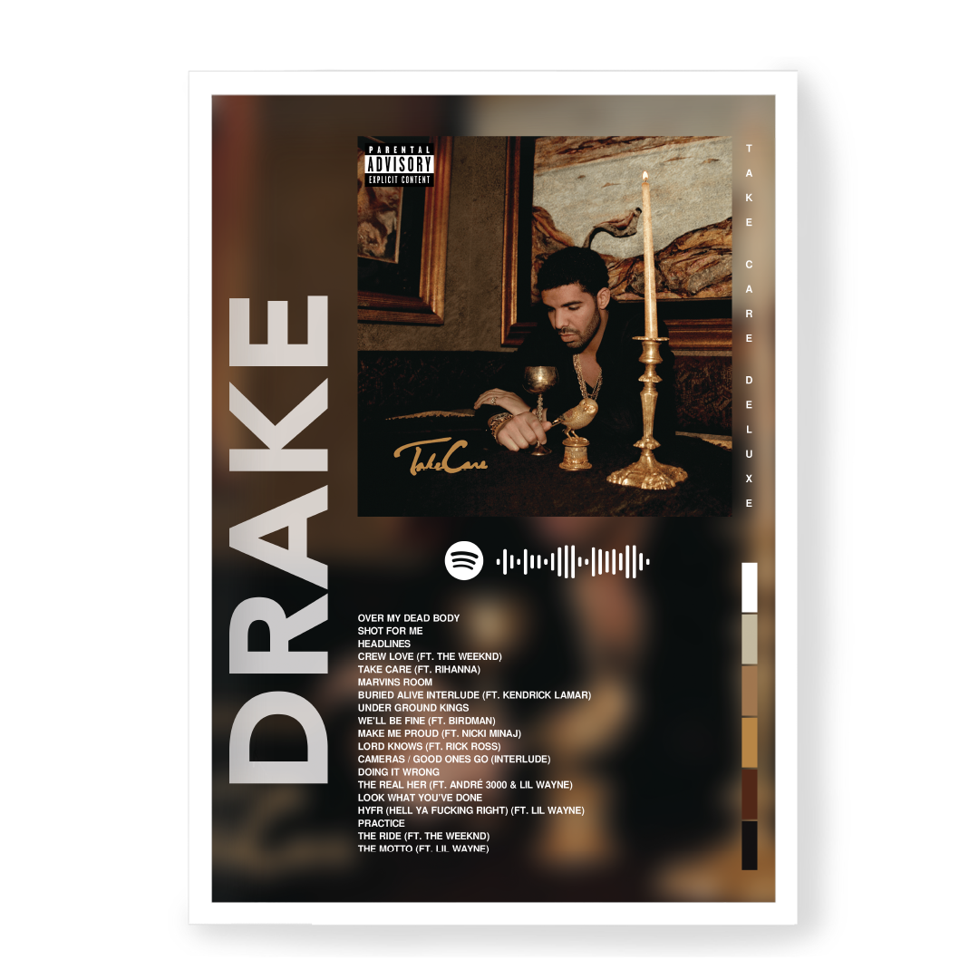 Plakat Drake Take Care Deluxe