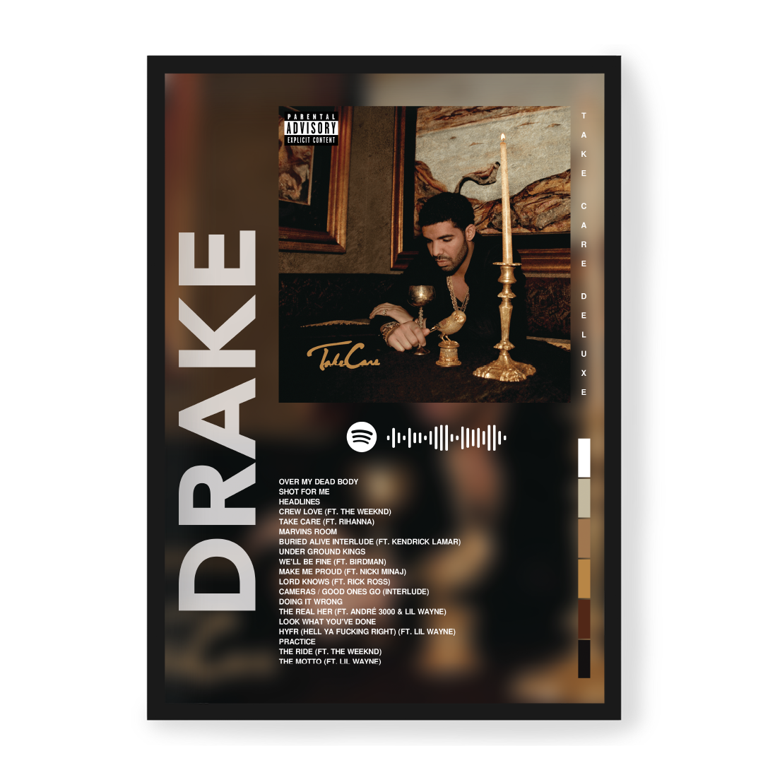 Plakat Drake Take Care Deluxe