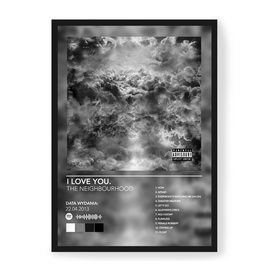 Plakat The Neighbourhood I Love You.