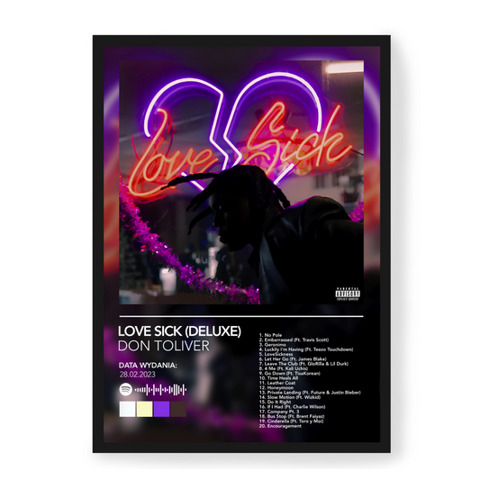 Plakat Don Toliver Love Sick (Deluxe)