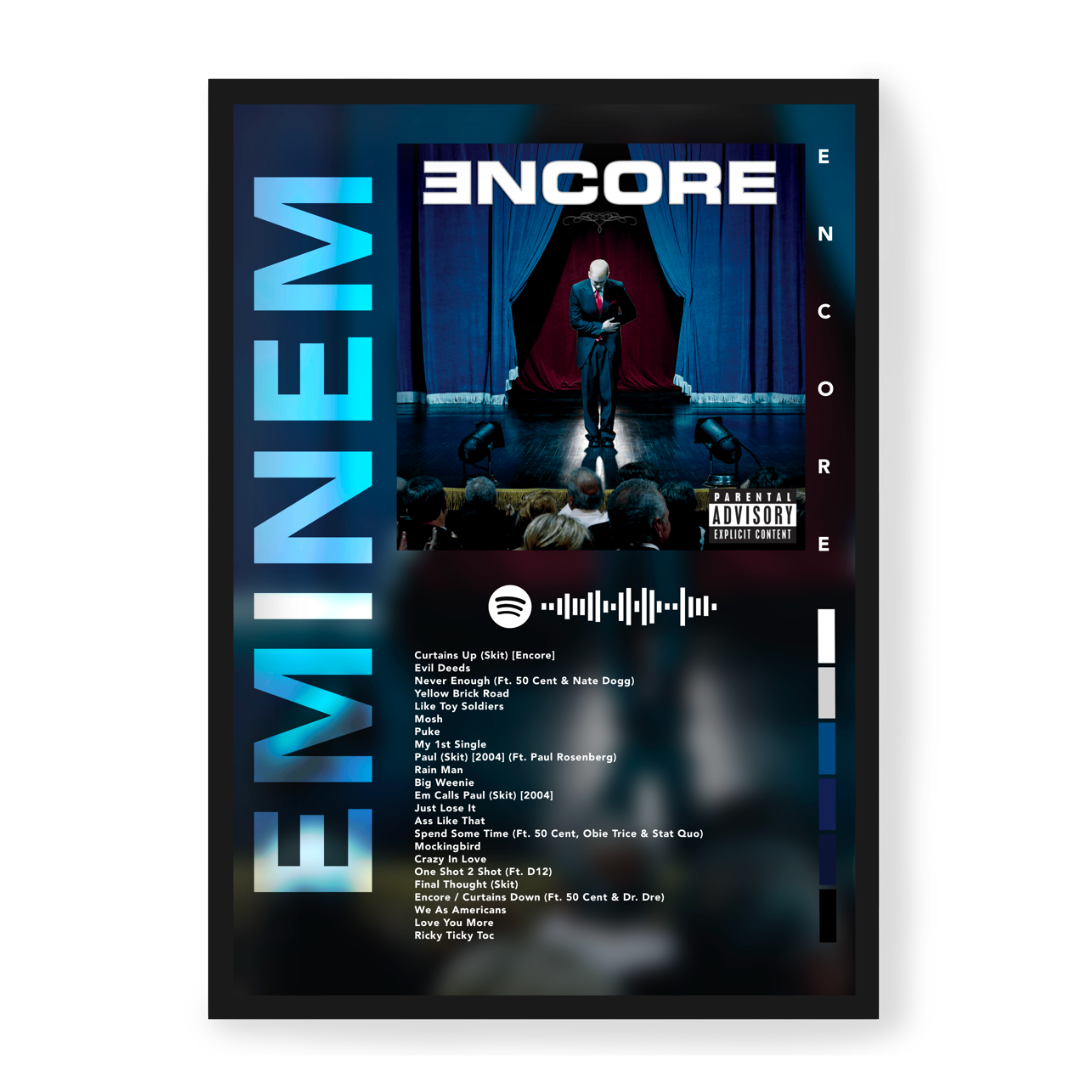 Plakat Eminem Encore