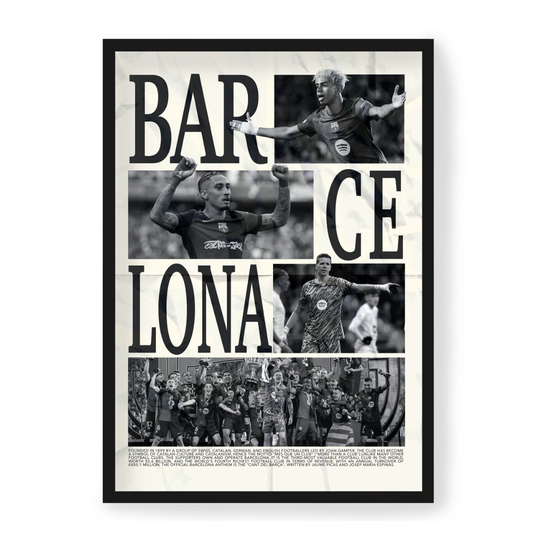 Plakat FC Barcelona