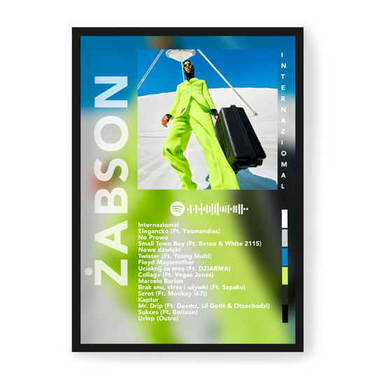 Plakat Żabson Internaziomal