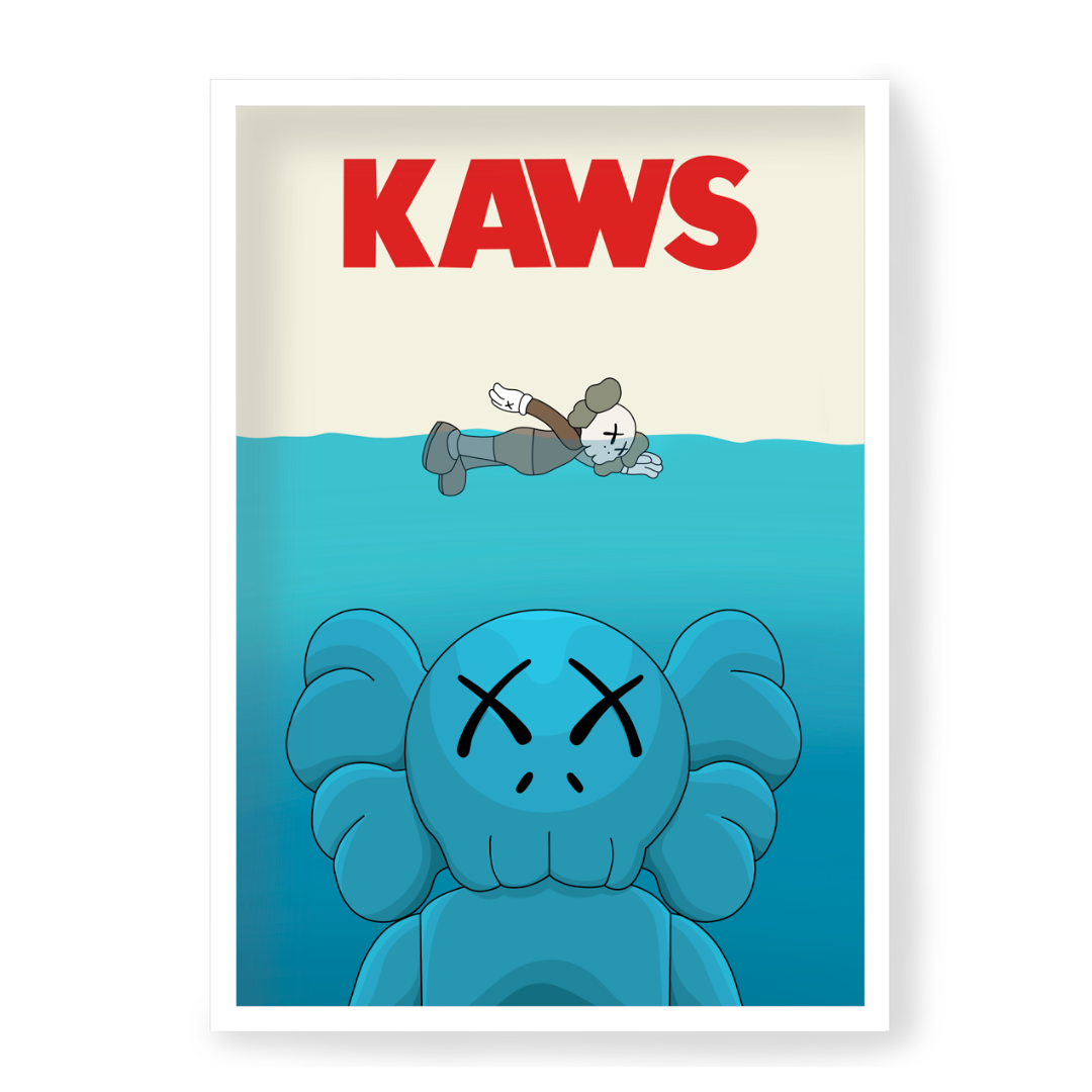 Plakat Kaws Jaws