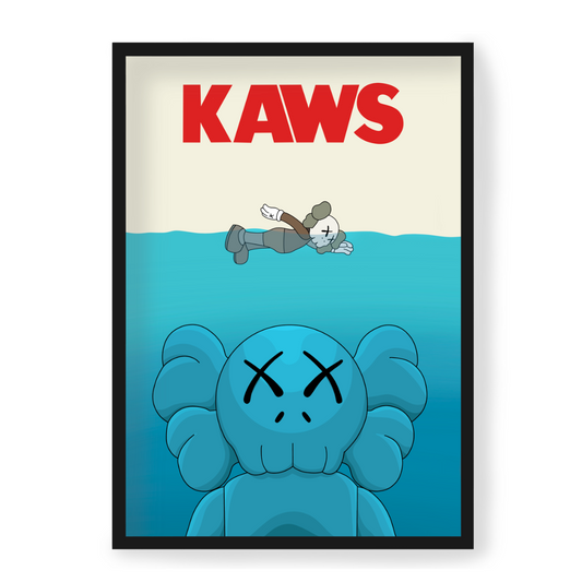 Plakat Kaws Jaws