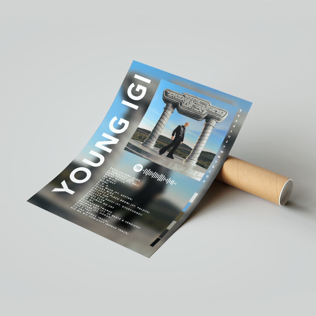 Plakat Young Igi Ekskluzywny Głód