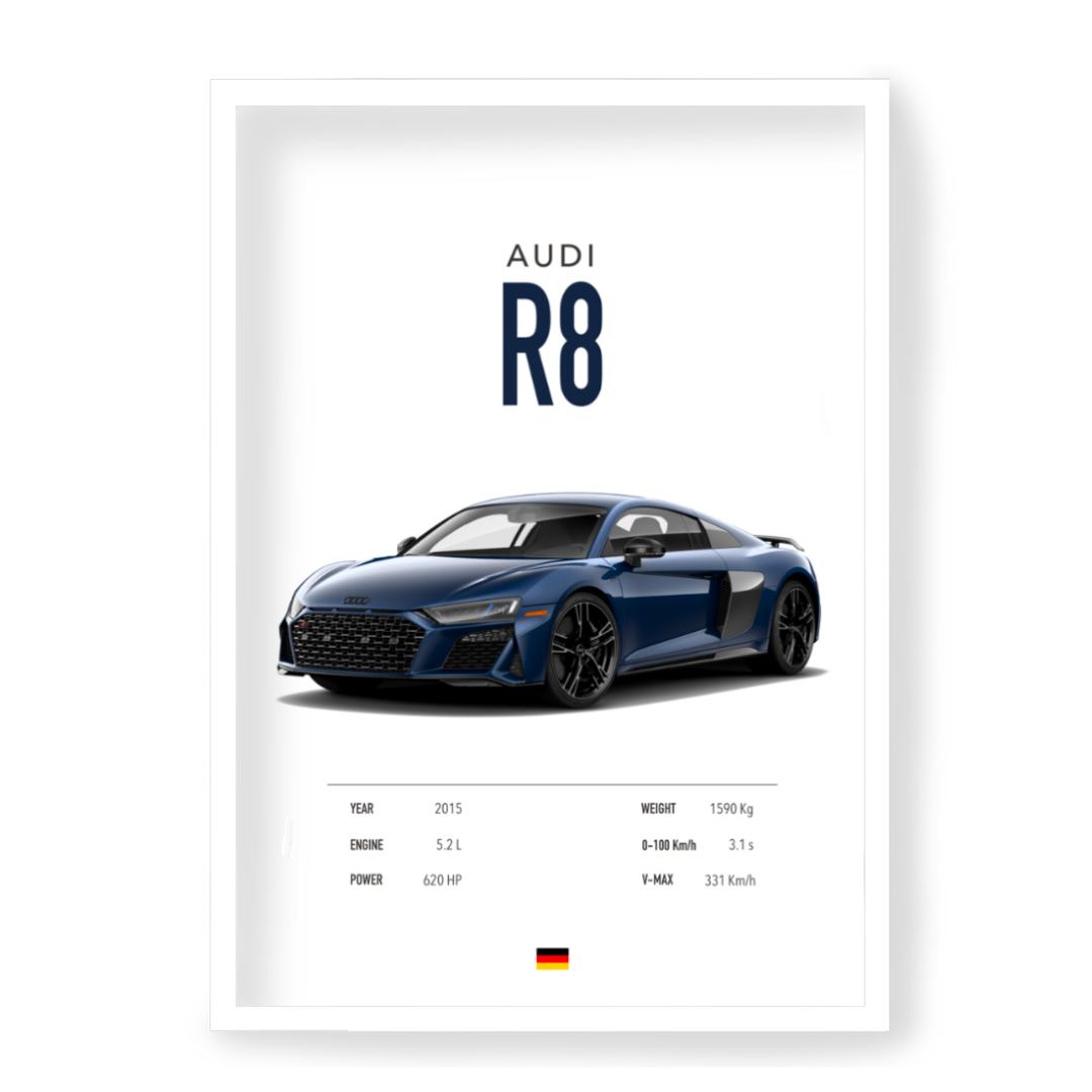 Plakat Audi R8