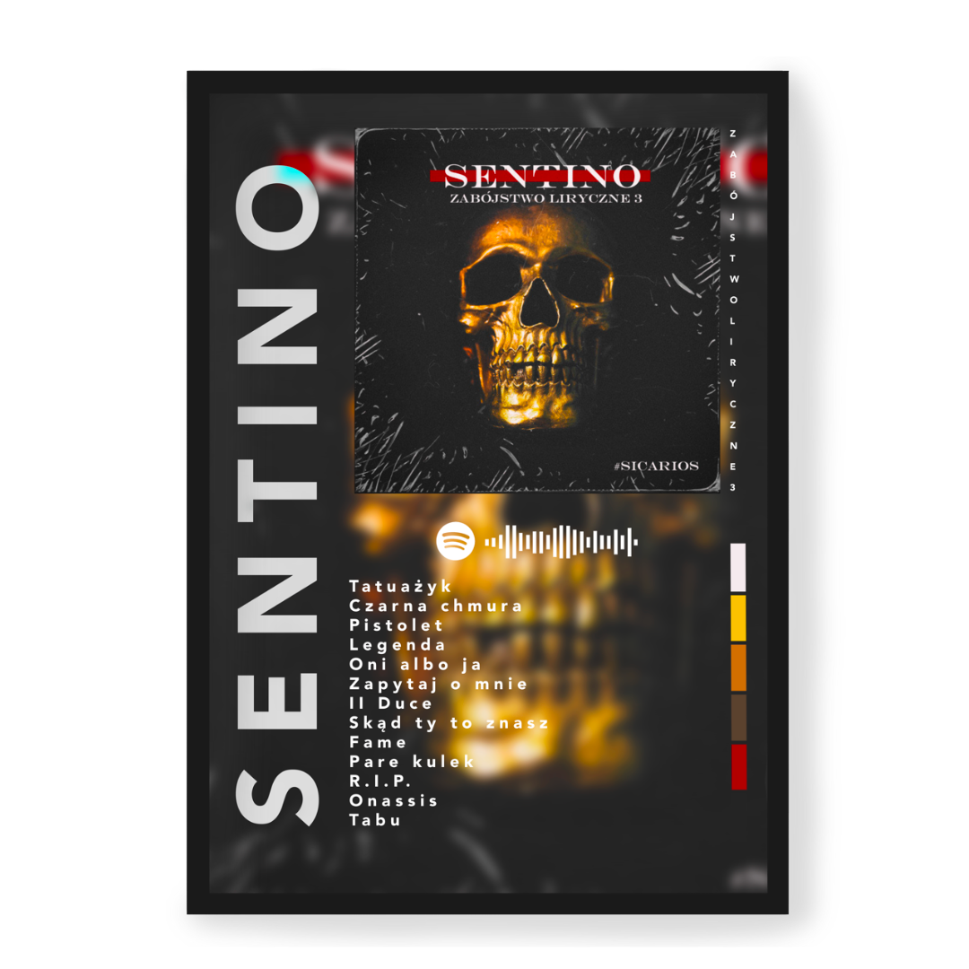 Sentino Box Plakat Sentino Zabójstwo Liryczne 3 – Mplakaty