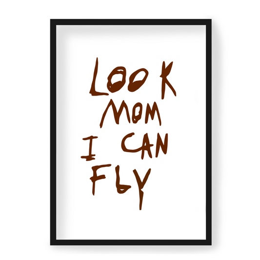Plakat Look mom i can fly Travis Scott