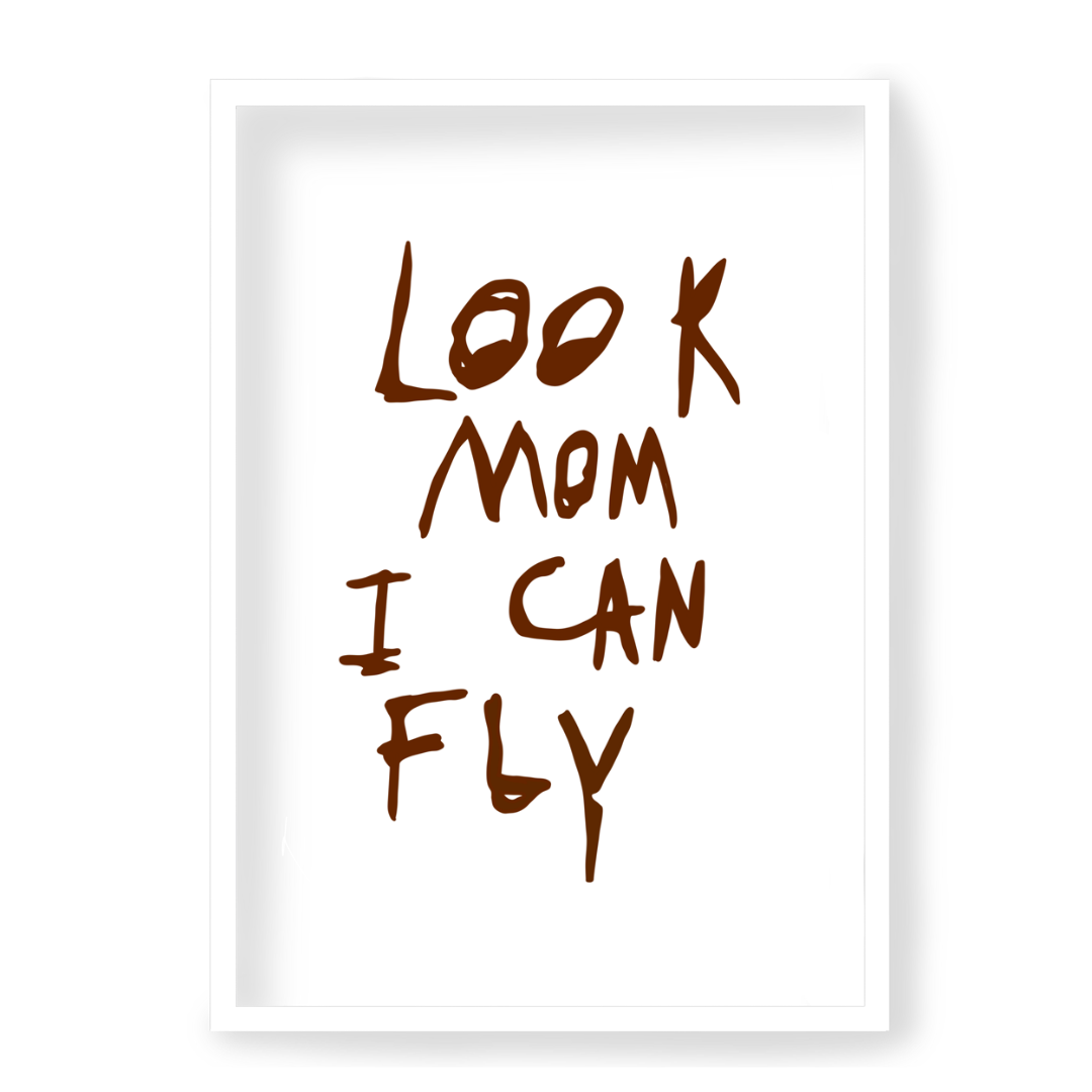 Plakat Look mom i can fly Travis Scott