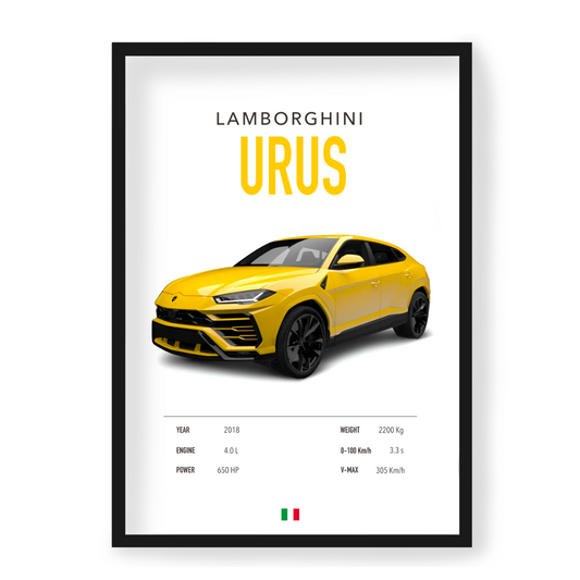 Plakat Lamborghini Urus