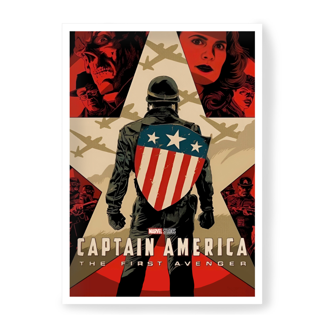 Plakat Kapitan Ameryka