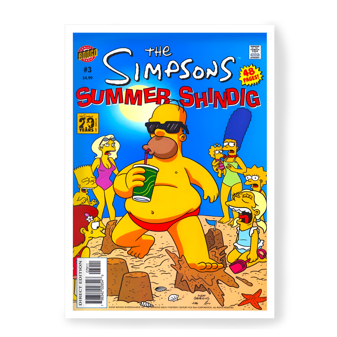 Plakat Simpsons