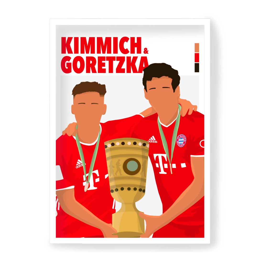 Plakat Kimmich & Goretzka