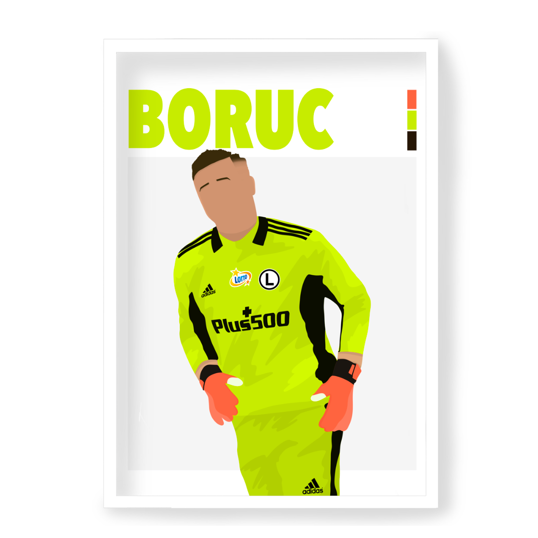 Plakat Boruc