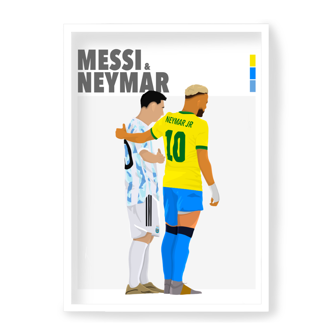 Plakat Messi & Neymar