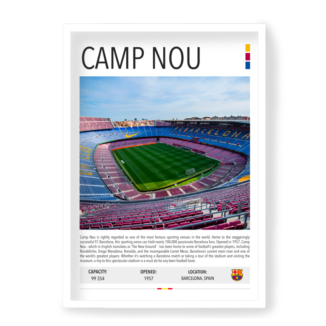 Plakat Camp Nou