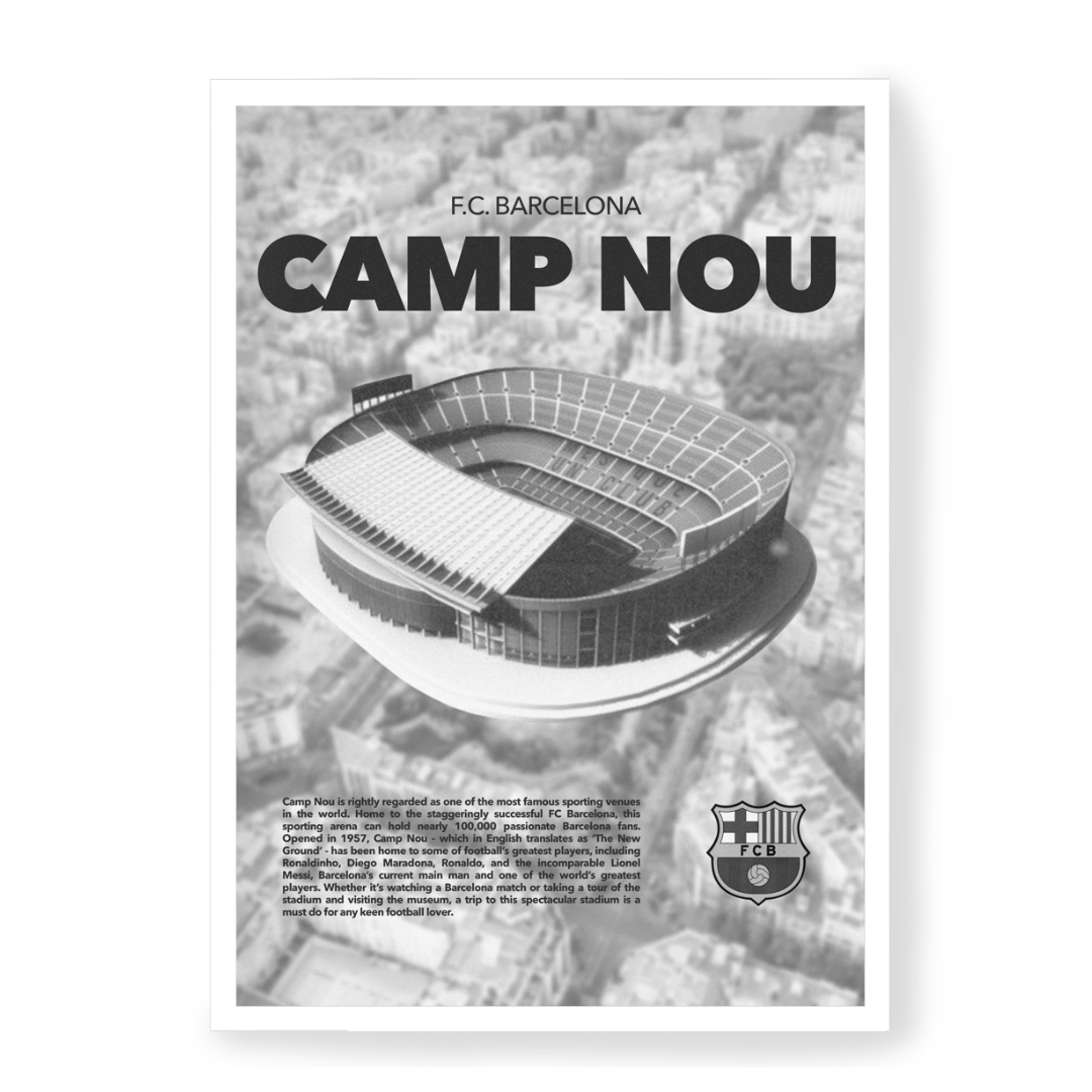 Plakat Camp Nou
