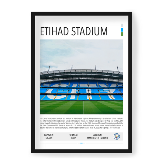 Plakat Etihad Stadium