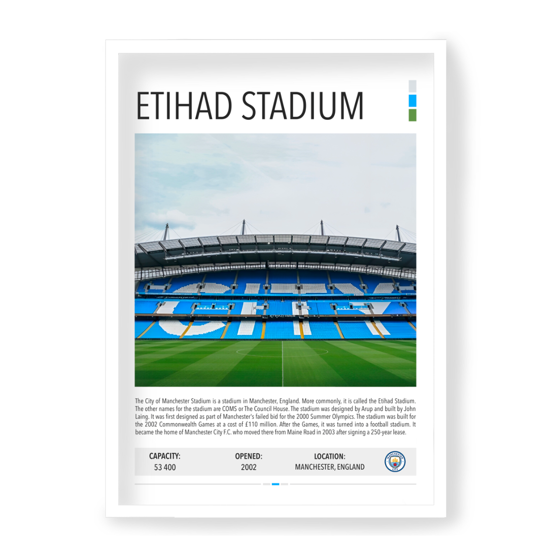 Plakat Etihad Stadium
