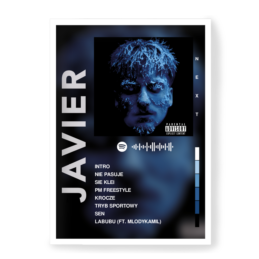 Plakat Javier Next
