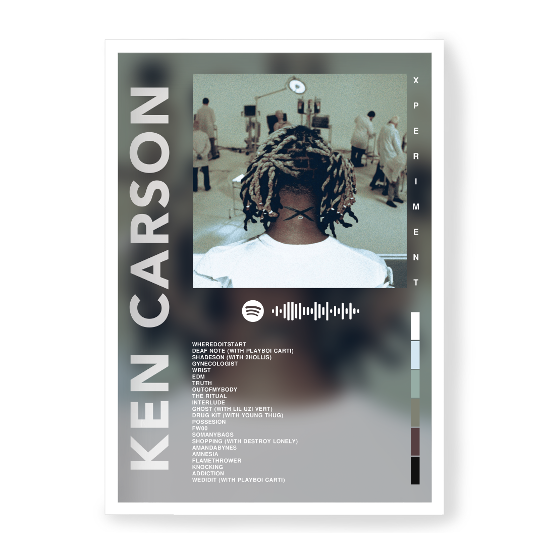 Plakat Ken Carson Xperiment