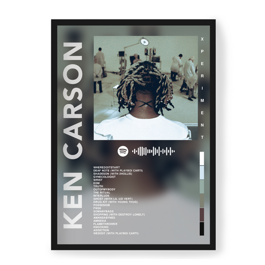 Plakat Ken Carson Xperiment
