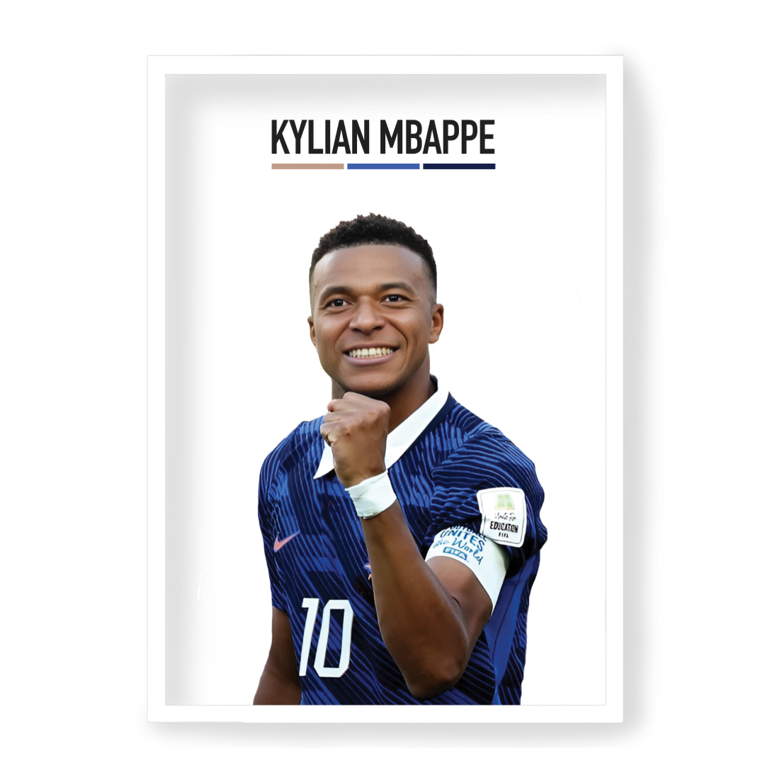 Plakat Kylian Mbappe