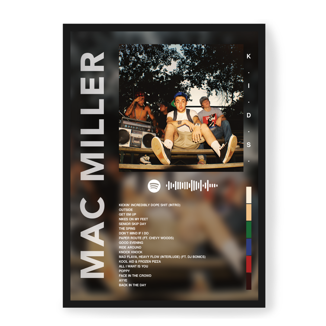 Plakat Mac Miller K.I.D.S.