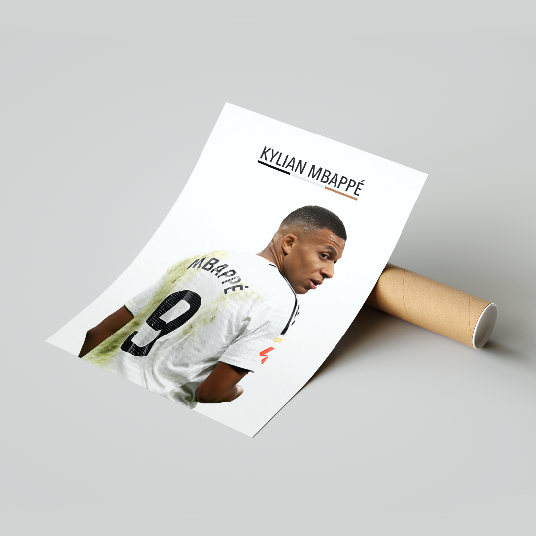 Plakat Kylian Mbappe