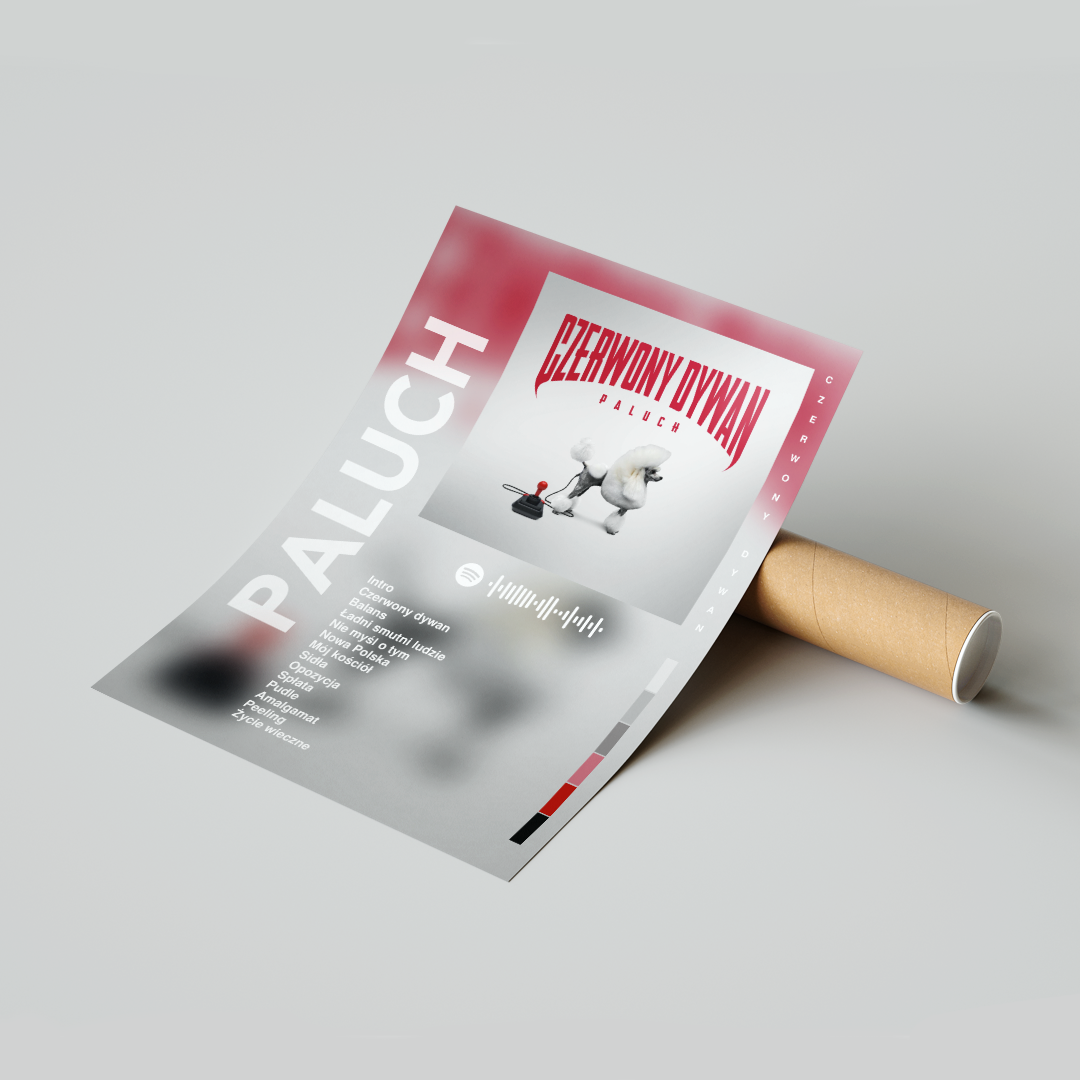 Plakat Paluch Czerwony Dywan — Bez ramki